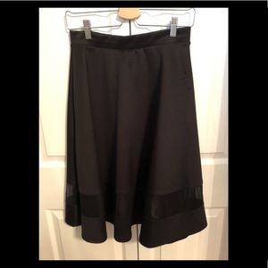 BRAT STAR black skirt waistband skirt
